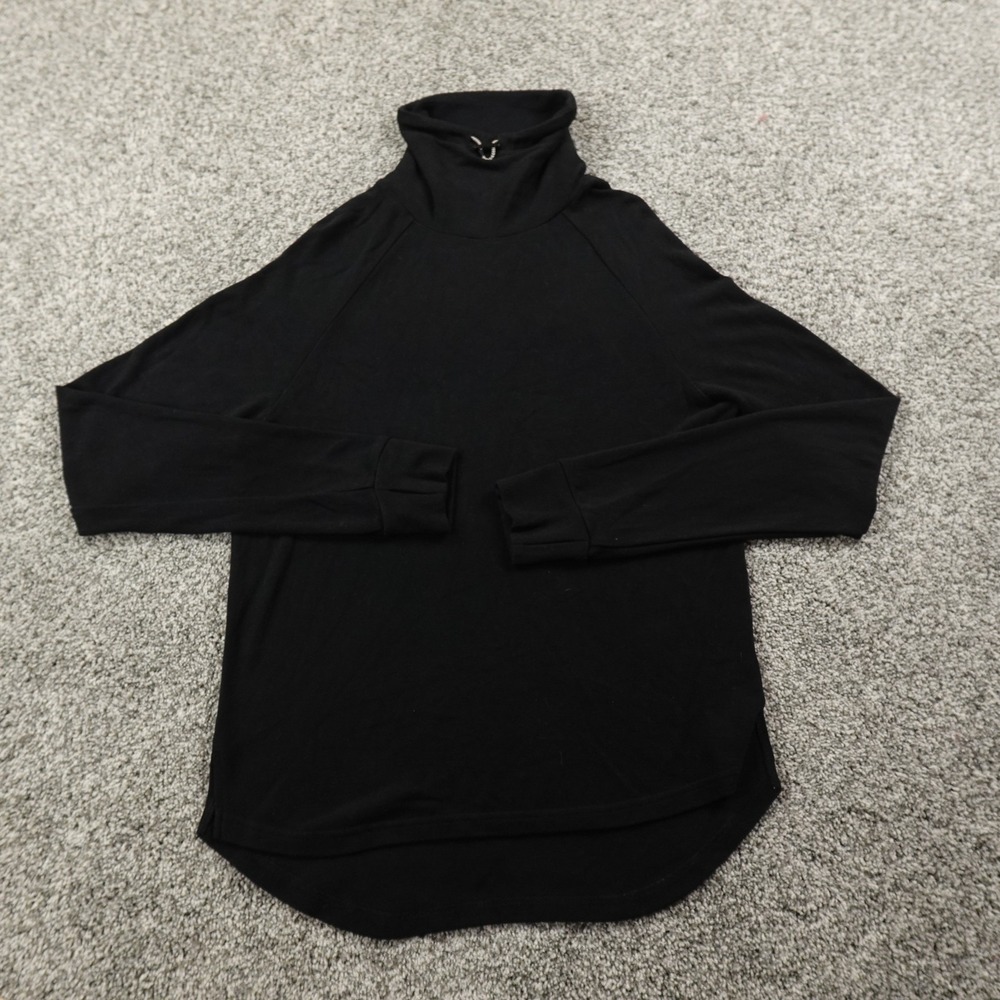 Varley Sweater‎ Womens XS Black Pullover Turtleneck Sweatshirt Anthropologie